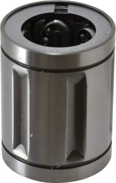 Thomson Industries - 1-1/4" ID, 520 Lb Dynamic Load Capacity, Closed Linear Bearing - 2" OD - Industrial Tool & Supply