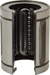 Thomson Industries - 1-1/4" Inside Diam, 520 Lbs. Dynamic Capacity, Open Linear Bearing - Industrial Tool & Supply