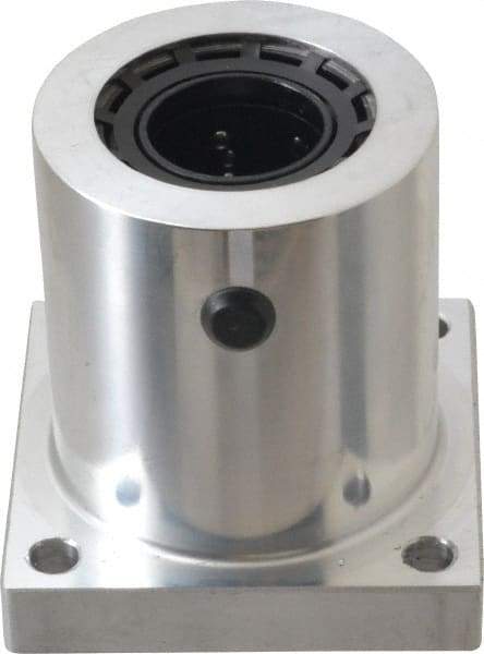 Thomson Industries - 2.13" Inside Diam, 1050/2100 Lbs. Dynamic Capacity, Single Flanged Pillow Block Linear Bearing - 2-3/4" Overall Width - Industrial Tool & Supply