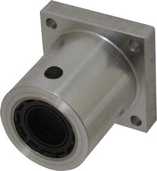 Thomson Industries - 2.13" Inside Diam, 1050/2100 Lbs. Dynamic Capacity, Single Flanged Pillow Block Linear Bearing - 2-3/4" Overall Width - Industrial Tool & Supply