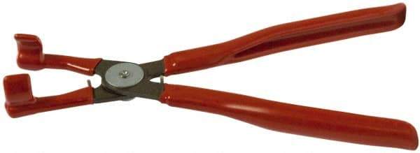 Mag-Mate - 9-1/2" OAL, Spark Plug Boot Pliers - Straight Jaw, 90 Durometer Plastic Handles - Industrial Tool & Supply
