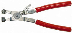 Mag-Mate - 9" OAL, Hose Clamp Pliers - Straight Jaw, Vinyl Coated Handles - Industrial Tool & Supply