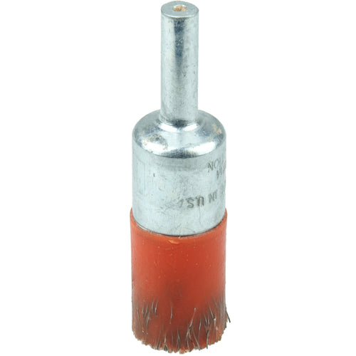 1/2″ Polyflex Encapsulated Crimped Wire End Brush, .0104″ Steel Fill - Industrial Tool & Supply