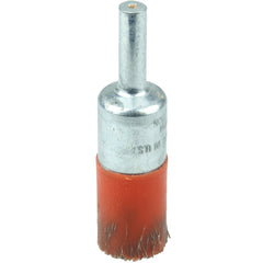 1/2″ Polyflex Encapsulated Crimped Wire End Brush, .0104″ Steel Fill - Industrial Tool & Supply
