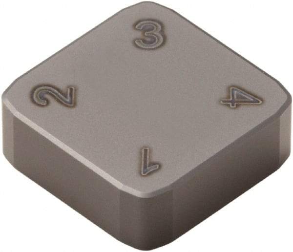 Seco - SNEN32 M06 Grade CBN200 CBN Milling Insert - Uncoated, 1/8" Thick, 3/8" Inscribed Circle - Industrial Tool & Supply