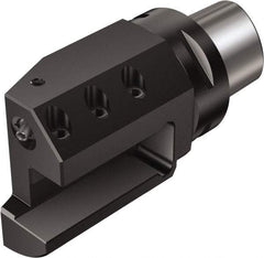 Sandvik Coromant - C4;16 x 16 System Size, Modular Tool Holding System Adapter - 104mm Projection, 128mm OAL, Through Coolant - Exact Industrial Supply