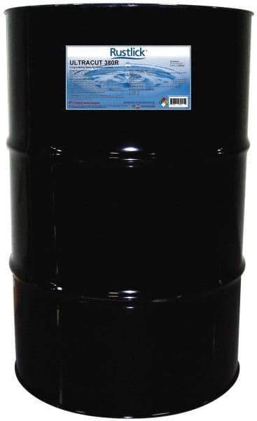 Rustlick - Ultracut 380R, 55 Gal Drum Cutting & Grinding Fluid - Semisynthetic - Industrial Tool & Supply