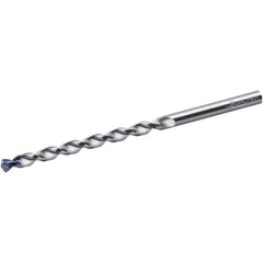 Walter-Titex - 12mm, 130° Point, Parabolic Flute, Cobalt Taper Length Drill Bit - Tinal Point Finish, 134mm Flute Length, 205mm OAL, Series A1549TFP - Industrial Tool & Supply
