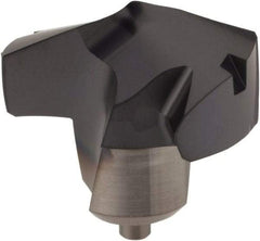 Kennametal - Series KenTIP, 22.5mm Diam Grade KCP15 140° Replaceable Drill Tip - Carbide, AlTiN Finish, ZA Seat Size - Industrial Tool & Supply