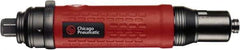 Chicago Pneumatic - 1/4" Bit Holder, 1,000 RPM, Inline Handle Air Screwdriver - 0.58 to 4.8 Ft/Lb Torque, 1/4" Inlet, 7.75 CFM - Industrial Tool & Supply