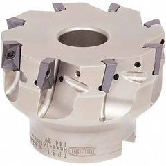 Tungaloy - 4" Cut Diam, 1-1/2" Arbor Hole Diam, Indexable Square-Shoulder Face Mill - Industrial Tool & Supply