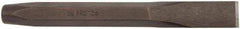 Proto - 12" OAL x 1" Blade Width Cold Chisel - 1" Tip, 7/8" Stock, Steel Handle - Industrial Tool & Supply