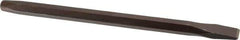 Proto - 12" OAL x 3/4" Blade Width Cold Chisel - 3/4" Tip, 5/8" Stock, Steel Handle - Industrial Tool & Supply