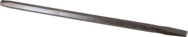 Proto - 12" OAL x 1/2" Blade Width Cold Chisel - 1/2" Tip, 7/16" Stock, Steel Handle - Industrial Tool & Supply