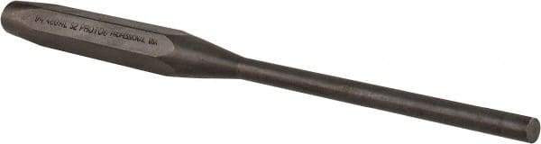 Proto - 1/4" Pin Punch - 8" OAL, Steel - Industrial Tool & Supply
