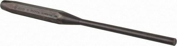 Proto - 7/32" Pin Punch - 8" OAL, Steel - Industrial Tool & Supply