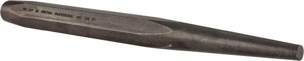 Proto - 3/8" Drift Punch - 10" OAL, Steel - Industrial Tool & Supply