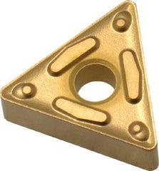 Sumitomo - TNMG332 ENG Grade AC830P Carbide Turning Insert - 60° Triangle, 3/8" Inscr Circle, 3/16" Thick, 1/32" Corner Radius - Industrial Tool & Supply