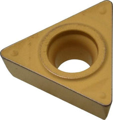 Sumitomo - TPMT332 ENF Grade AC820P Carbide Turning Insert - 60° Triangle, 3/8" Inscr Circle, 3/16" Thick, 1/32" Corner Radius - Industrial Tool & Supply