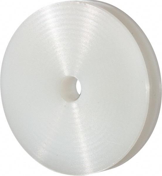 Poly Hi Solidur - 1/2" Bore, 3-1/2" Outside Diam, Finished Bore Round Belt Pulley - 5/8" Wide - Industrial Tool & Supply