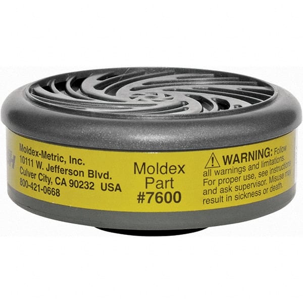 Moldex - Half & Full Facepiece Cartridges & Filters Type: Cartridge NIOSH Filter Rating: No Rating - Industrial Tool & Supply