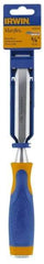 Irwin - 10-1/4" OAL x 3/4" Blade Width Wood Chisel - ProTouch Handle - Industrial Tool & Supply