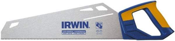 Irwin - 15" Blade Handsaw - High Density Resin Handle, High-Density Resin - Industrial Tool & Supply