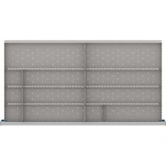 LISTA - 12-Compartment Drawer Divider Layout for 3.15" High Drawers - Industrial Tool & Supply