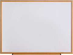 Universal One - 36" High x 48" Wide Dry Erase - Melamine, Includes Mounting Kit - Industrial Tool & Supply