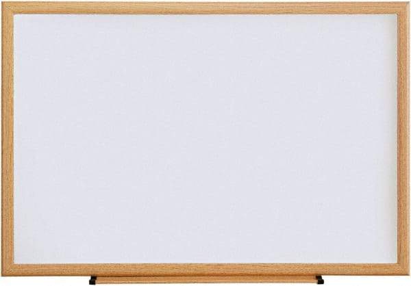 Universal One - 24" High x 36" Wide Dry Erase - Melamine, Includes Mounting Kit - Industrial Tool & Supply