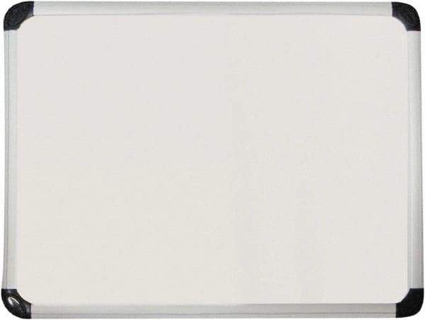 Universal One - 36" High x 48" Wide Magnetic Dry Erase Board - Porcelain/Steel, Includes Accessory Tray & Rail & Mounting Kit - Industrial Tool & Supply