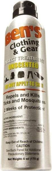 Ben's - 6 oz 0.5% Permethrin Continuous Spray - For Mosquitos, Ticks, Biting Flies - Industrial Tool & Supply