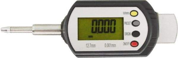 SPI - Remote Display Digital Probes Minimum Measurement (Decimal Inch): 0.0000 Maximum Measurement (Decimal Inch): 0.5000 - Industrial Tool & Supply