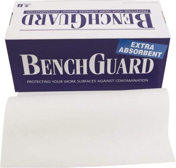 Dynalon Labware - 4.9 Gal Capacity per Package, Laboratory Roll - 50 M Long x 19 cm Wide, White, Polyethylene - Industrial Tool & Supply