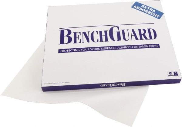 Dynalon Labware - 2.93 Gal Capacity per Package, Laboratory Pad - 2' Long x 19" Wide, White, Polyethylene - Industrial Tool & Supply