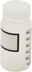 Dynalon Labware - 60 mL Wide-Mouth Bottle - Polypropylene, Translucent, 3.2" High x 1.6" Diam, 33mm Cap - Industrial Tool & Supply