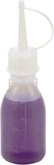 Dynalon Labware - 250 mL Dispensing Bottle - Polyethylene, Translucent, 5.1" High x 1-1/2" Diam, 15mm Cap - Industrial Tool & Supply