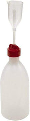 Dynalon Labware - 500 mL Dispensing Bottle - Polyethylene, Translucent, 12.8" High x 3" Diam - Industrial Tool & Supply
