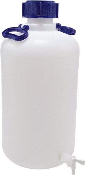 Dynalon Labware - 25,000 mL Carboy - Polyethylene, Translucent, 11" High x 11" Diam - Industrial Tool & Supply