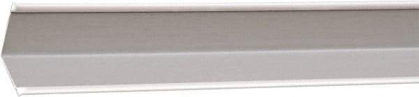 Armstrong World - 144" Long x 7/8" Wide, Hot-Dipped Galvanized Steel Angled Molding - ASTM C636 Specification, White - Industrial Tool & Supply