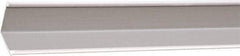 Armstrong World - 144" Long x 7/8" Wide, Hot-Dipped Galvanized Steel Angled Molding - ASTM C636 Specification, White - Industrial Tool & Supply