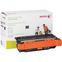 Xerox - Black Toner Cartridge - Use with HP Color LaserJet CP4025, CP4525, CM4540 - Industrial Tool & Supply