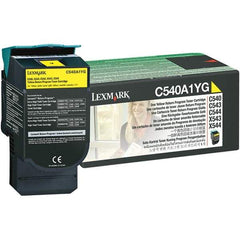 Lexmark - Yellow Toner Cartridge - Use with Lexmark C540n, C543dn, C544dn, C544dtn, C544dw, C544n, C546dtn, X543dn, X544dn, X544dtn, X544dw, X544n, X546dtn - Industrial Tool & Supply