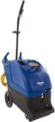 Clarke - 12" Cleaning Width, 140" Water Lift, Walk Behind Portable Carpet Extractor - 12.5 Gal Tank Capacity, 11 Gal Tank Recovery Capacity, 100 Pump psi, Has Heater - Industrial Tool & Supply