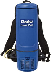 Clarke - Backpack Vacuum Cleaner - 120 Volts, 10 Amps, Accessories Included - Industrial Tool & Supply