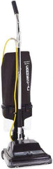 Clarke - Single Motor Bagless Upright Vacuum Cleaner - 12" Cleaning Width, 7" Amps, Ergonomic Handle - Industrial Tool & Supply