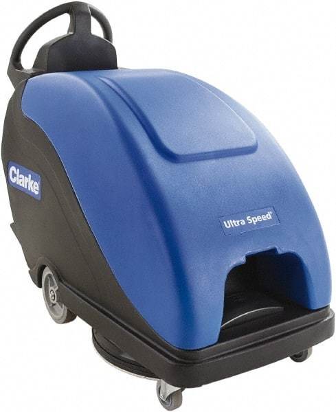 Clarke - 20" Cleaning Width, Battery Powered Floor Polisher - 2.5 hp, 2,000 RPM - Industrial Tool & Supply