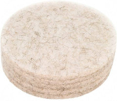 Clarke - 26" Diam Floor Pad - 13" Machine, White Pad, Polyester - Industrial Tool & Supply