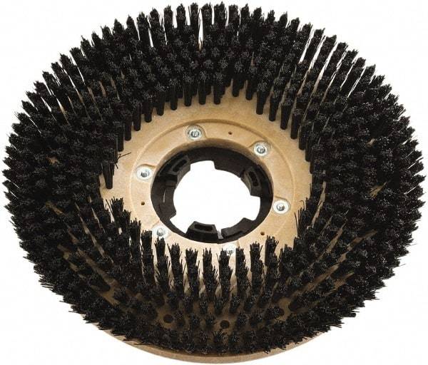 Clarke - 17" Diam Scrubbing Brush - 17" Machine, Black Pad, Polypropylene - Industrial Tool & Supply