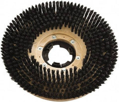 Clarke - 20" Diam Scrubbing Brush - 20" Machine, Black Pad, Nylon - Industrial Tool & Supply